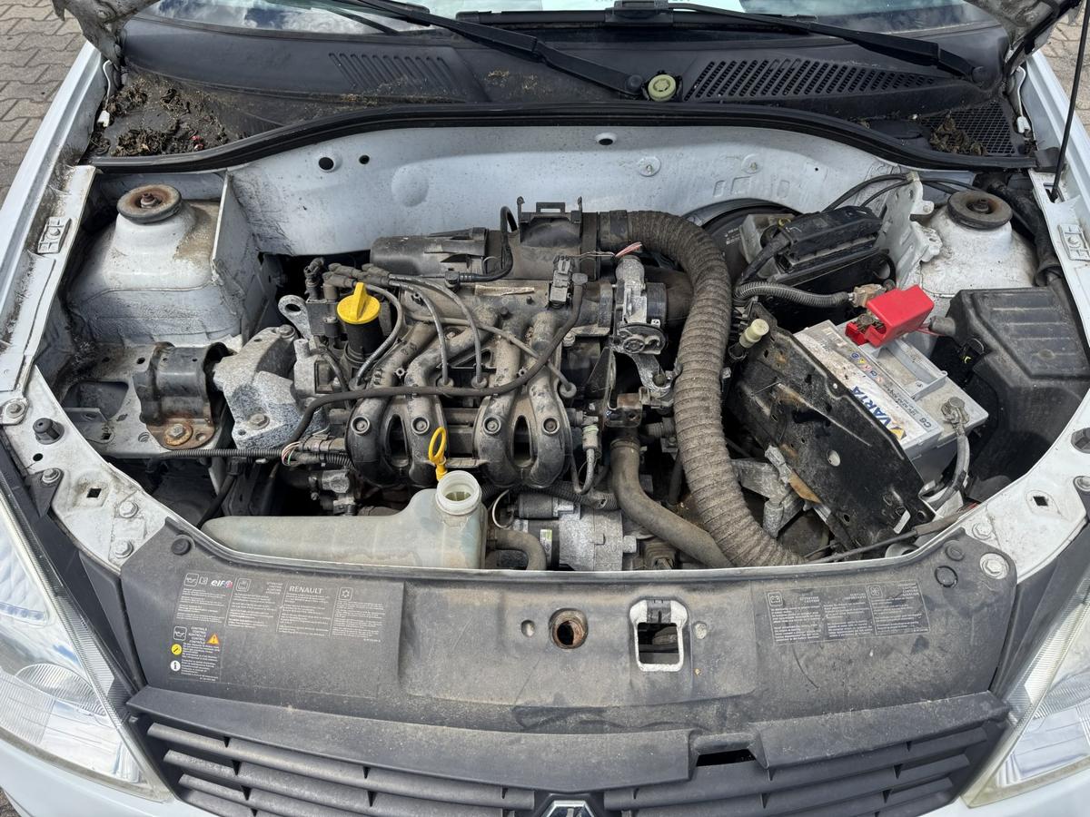 Renault Clio 2 original Motor D7F726 1,2 43KW funktionsgepr&uuml;ft Bj.2009